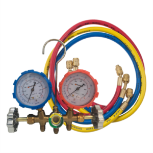 MANIFOLD DE 2 VIAS PARA R410 COM MANGUEIRAS DE 90CM | Mixtool® MT80150.033