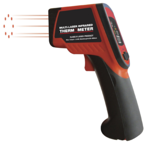 TERMÔMETRO DIGITAL INFRAVERMELHO -60°C/+760°C | Mixtool® MT52224-D