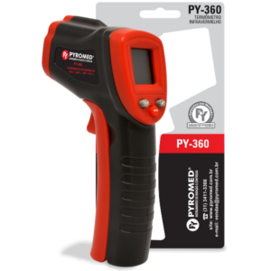 TERMÔMETRO DIGITAL INFRAVERMELHO -50°C +380°C | PYROMED® PY360