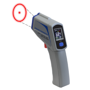 TERMÔMETRO DIGITAL INFRAVERMELHO -50°C/+520°C | Mixtool® MT52224-A