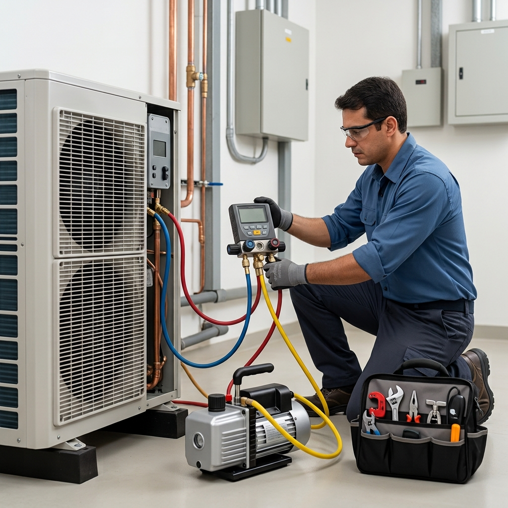 Ferramentas profissionais para uso técnico, manutenção e refrigeração